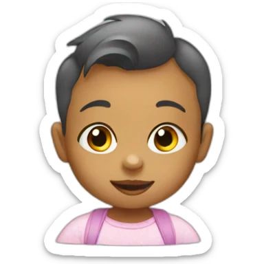 baby going daycare sticker