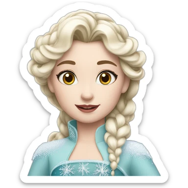 La reine des neiges sticker