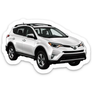 Toyota rav 4 sticker