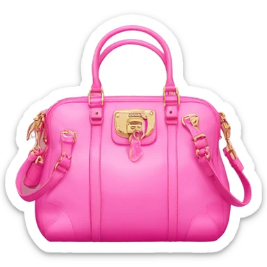 Pink juicy couture bag  sticker