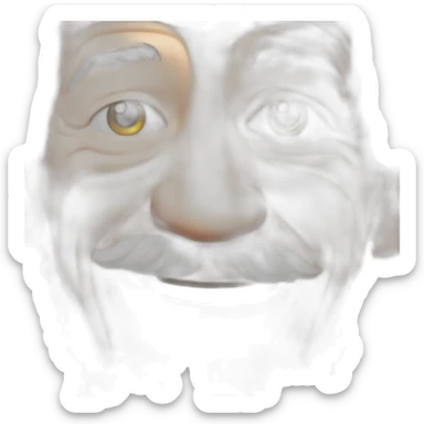 ian mckellen smiling sticker