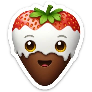 Chocolate Covered Strawberry sticker