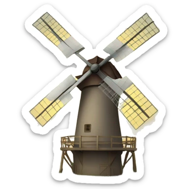 windmill for kids sticker