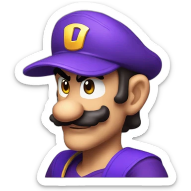 L de Waluigi sticker