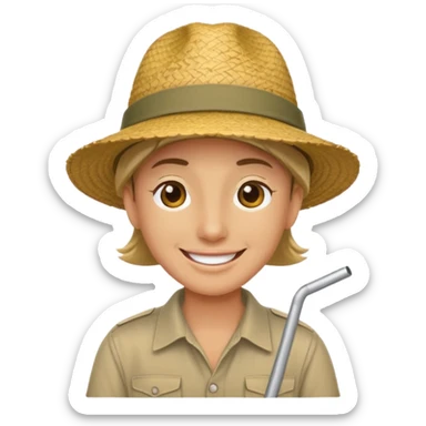 island tour guide sticker