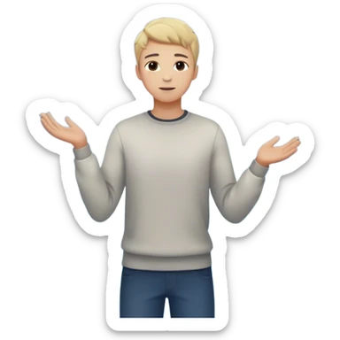 A young man stands in a vast, starry universe, surrounded by floating particles of light space. Each particle represents a choice, a moment, a memory—his personal universe. He reaches out, touching one, knowing that everything he does stays in this space forever. universe around him sticker