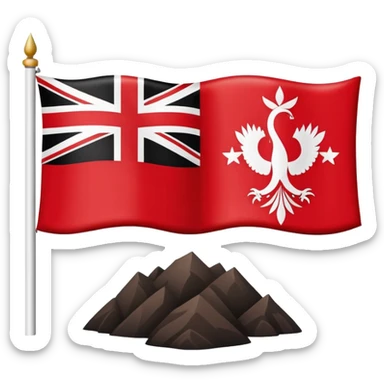 Māori New Zealand flag sticker