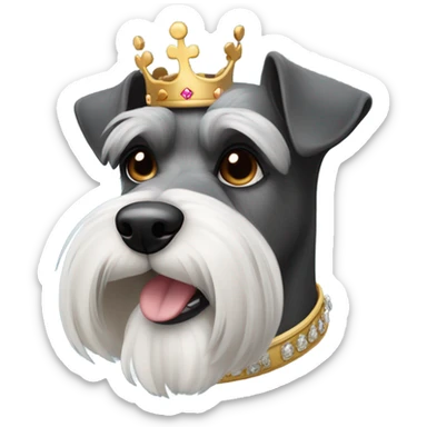 mini schnauzer ￼ royal sticker
