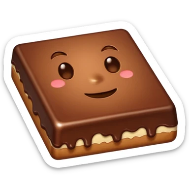 toffe chocolate sticker