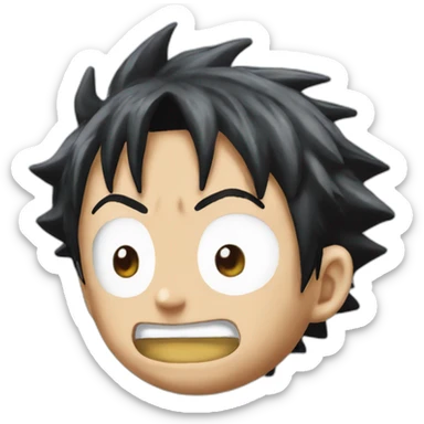 LUFFY gear fifth sticker