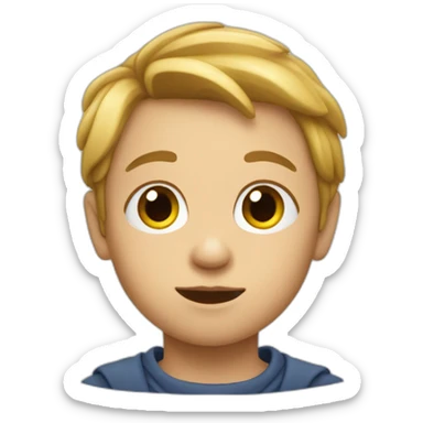 Enfant qui se bat sticker