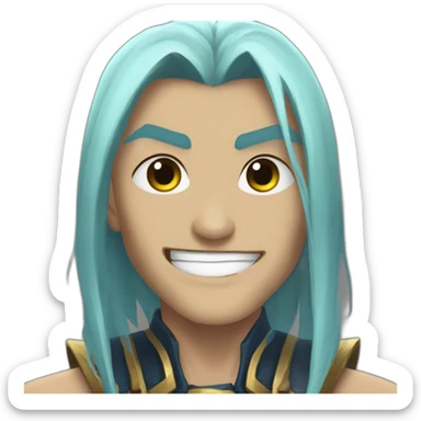 kayn from league of legends sticker