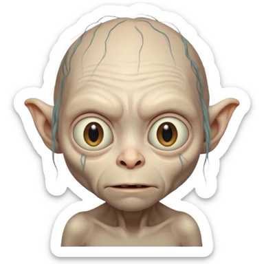 Gollum sticker