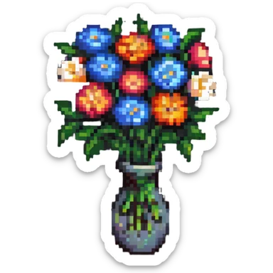 bouquet sticker