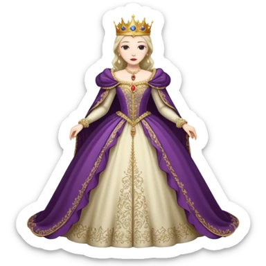 HEADLESS QUEEN WITHOUT HEAD sticker