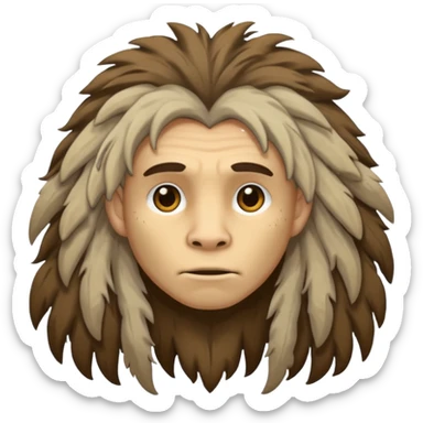 cave dweller sticker