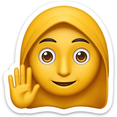 Kırmızı ortasında sarı hilal olan bayrak sticker