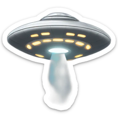 ufo-flying-tilted sticker