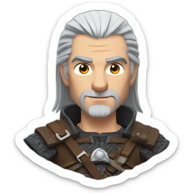Geralt of rivia sticker