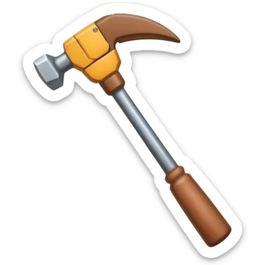 Hammer sticker