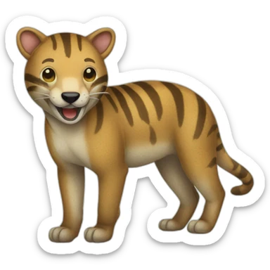 Thylacine sticker