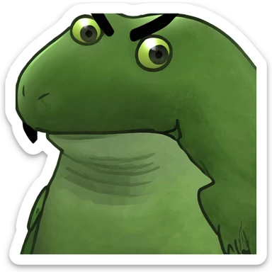 Potato eagle sticker