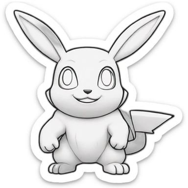pokeman coloring pages sticker