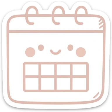 Create a soft and cute music icon in Japanese hand-drawn style with a pink theme, matching the reference style, suitable for a mobile home screen. Transparent background. sticker