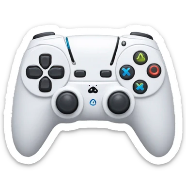 Ps5 controller sad cat sticker