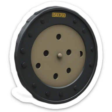 50 round drum mag sticker