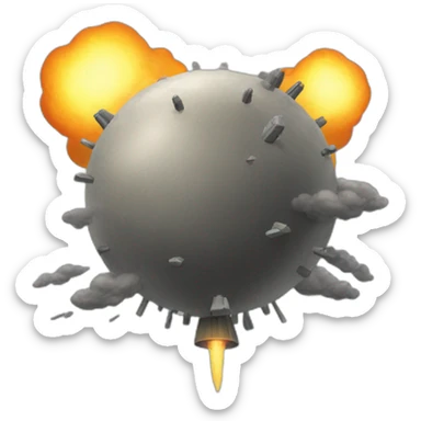 Pride atomic bomb sticker