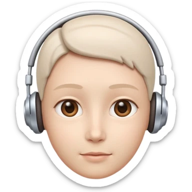 AI Call Agent human-like Cyber AI face, warm, calm and friendly.
Soft human AI face with a listening, welcoming expression, minimal facial lines, calm eyes. sticker