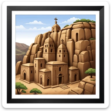 Lalibela Rock-Hewn Churches sticker