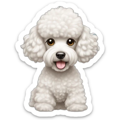 Poodle-maltes-vira-lata sticker