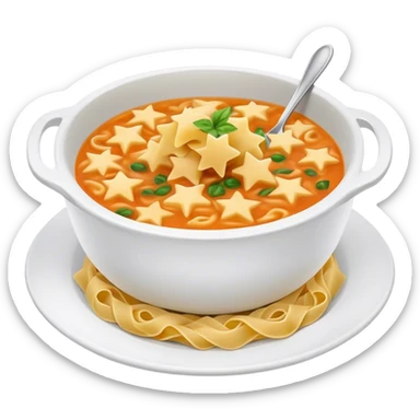 Sopa de estrellita sticker
