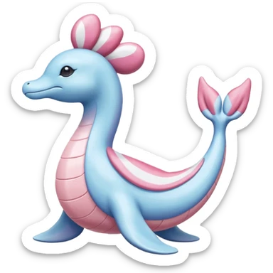 Mezprit-Primarina-Milotic-Lapras-Palkia-Pokémon, full body sticker