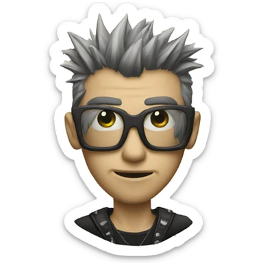 Punk rock math sticker