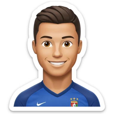 Creat me a cr7 emoji sticker