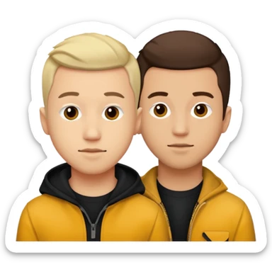 joshua dun and tyler joseph sticker