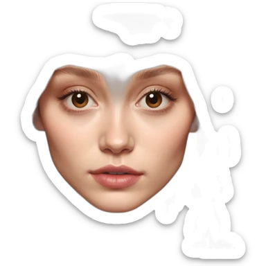 Lily rose depp pretty sticker