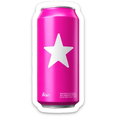 Pink Energy drink alani  sticker