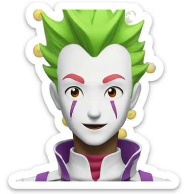 hisoka  sticker