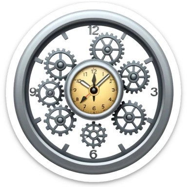 Clock Mechanism sticker
