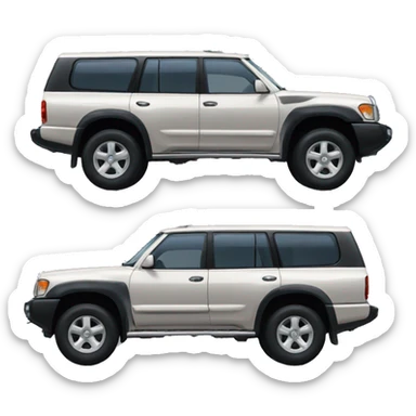 Nissan patrol sticker