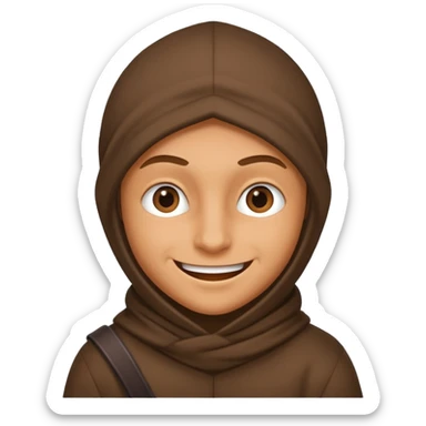 A thief's emoji sticker