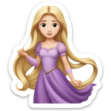 La torre de rapunzel sticker