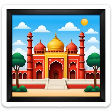 Delhi darbar sticker