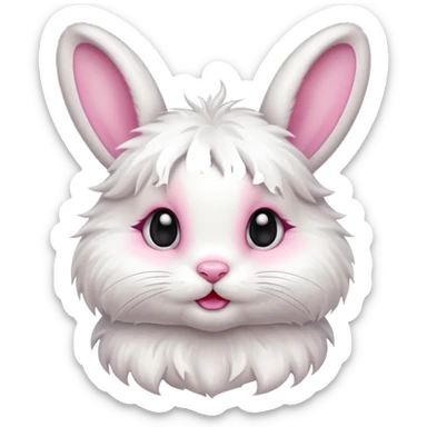 cute baby bunny sticker