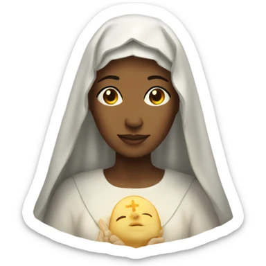Blessed mother  sticker