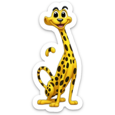 Marsupilami sticker
